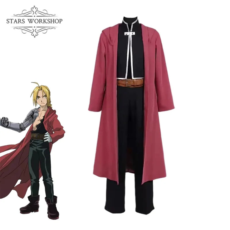 Fullmetal Alchemist Edward Elric Trench Coat – Custom Made