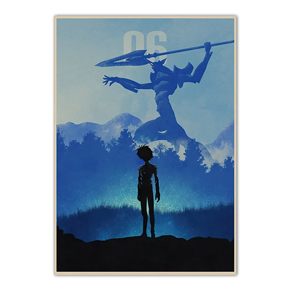 Neon Genesis Evangelion Shinji Canvas Print