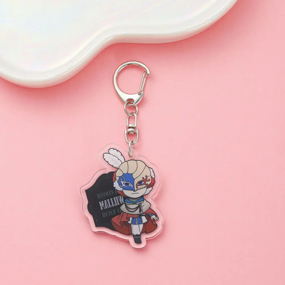 Black Clover Acrylic Keychain