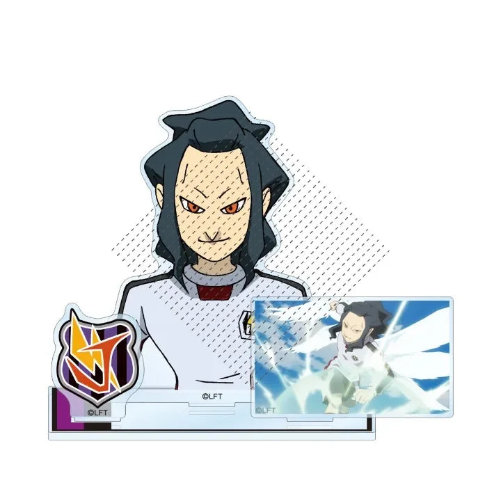 Game INAZUMA ELEVEN 11 Acrylic Stand Doll Anime Endo Mamoru Asuto Inamori Ryohei Haizaki Figure Model Plate Cosplay Toy Gift
