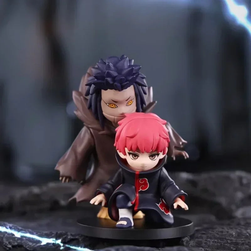 POP MART GONG Naruto Shippuden Akatsuki Arc Series Blind Box Guess Bag Original Toys Doll Cute Anime Figure Ornaments Gift