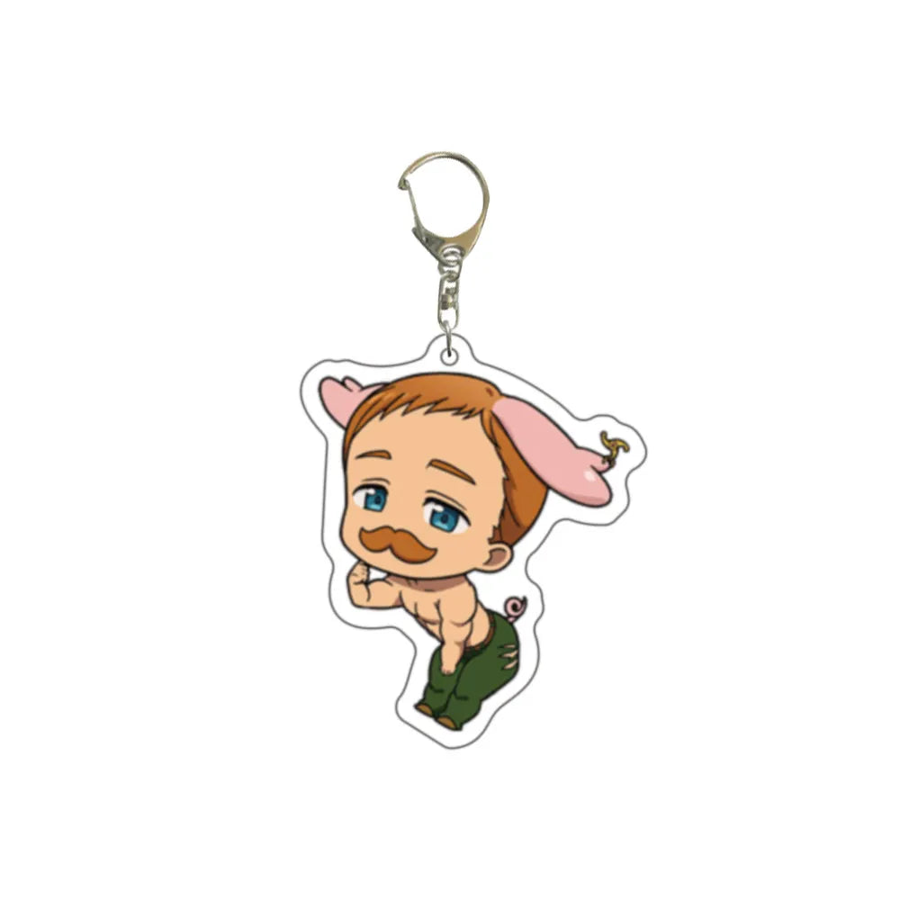 The Seven Deadly Sins Meliodas Acrylic Keychain