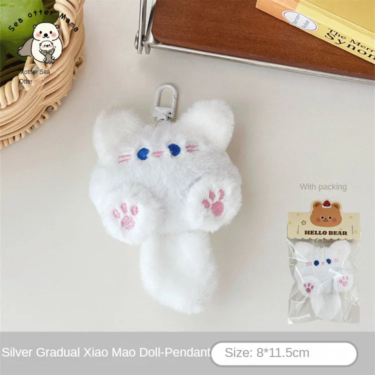 Anime Cat Plush Pendant
