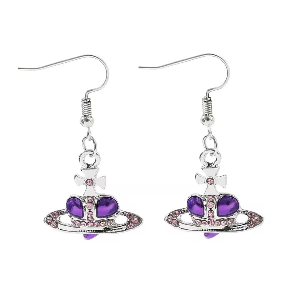 Anime Oosaki Nana Saturn Earrings