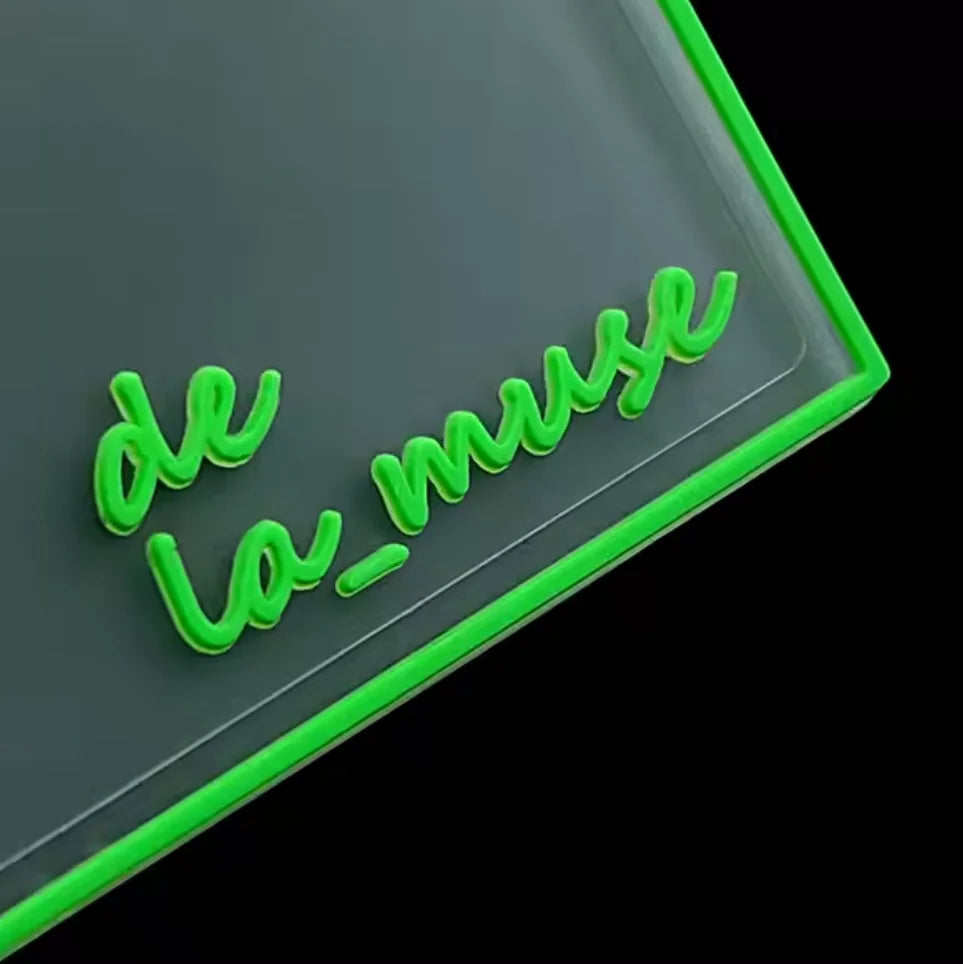 Custom 3D Transparent Silicon PVC Patches for Beanies Rubber Labels Sew on Clothing Design Logo Garment Accessories