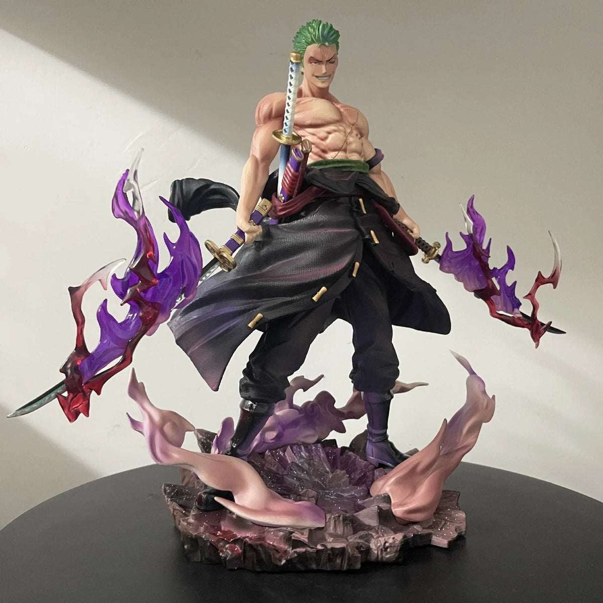 28cm/11in Anime ONE PIECE Figure Roronoa Zoro Action Figures Pvc Collection Model Toys for Gifts