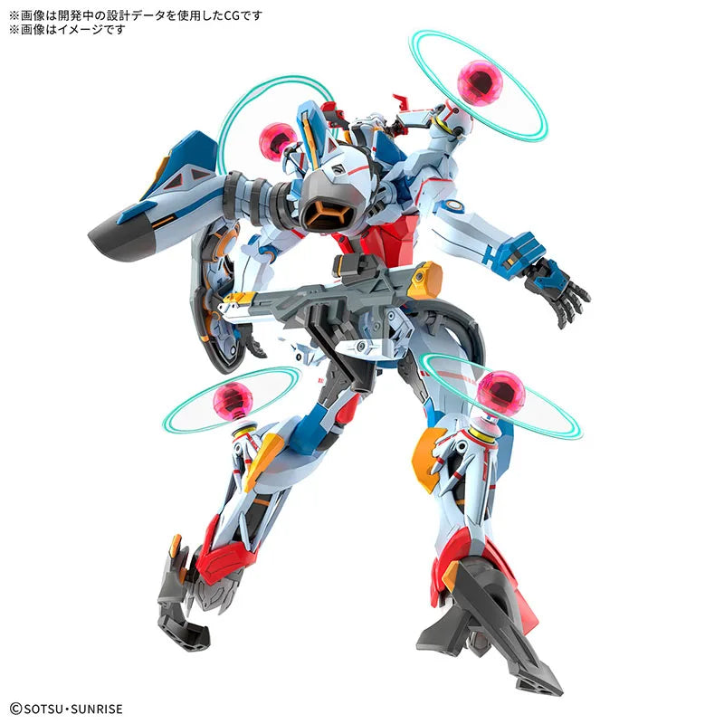 Bandai Gundam Model Kit HG 1/44 GQuuuuuuX Endymion Unit Awakened Anime Figures Gundam Action Figure Gunpla Building Kit Toy Gift