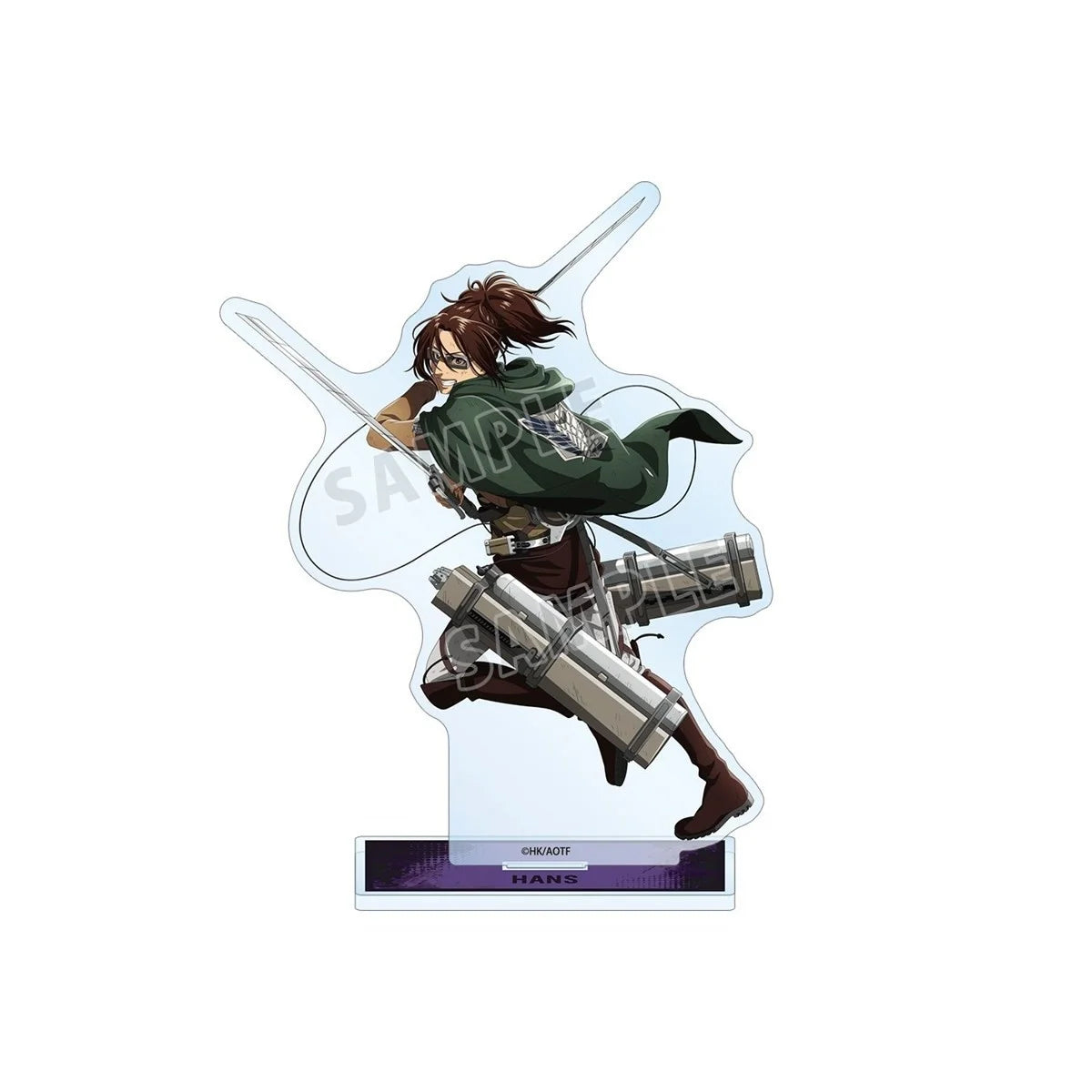 15Cm Acrylic Standee for Attack on Titan Eren Jaeger Hange Zoe Collection Accessories Desktop Decoration Standing Plates Gift