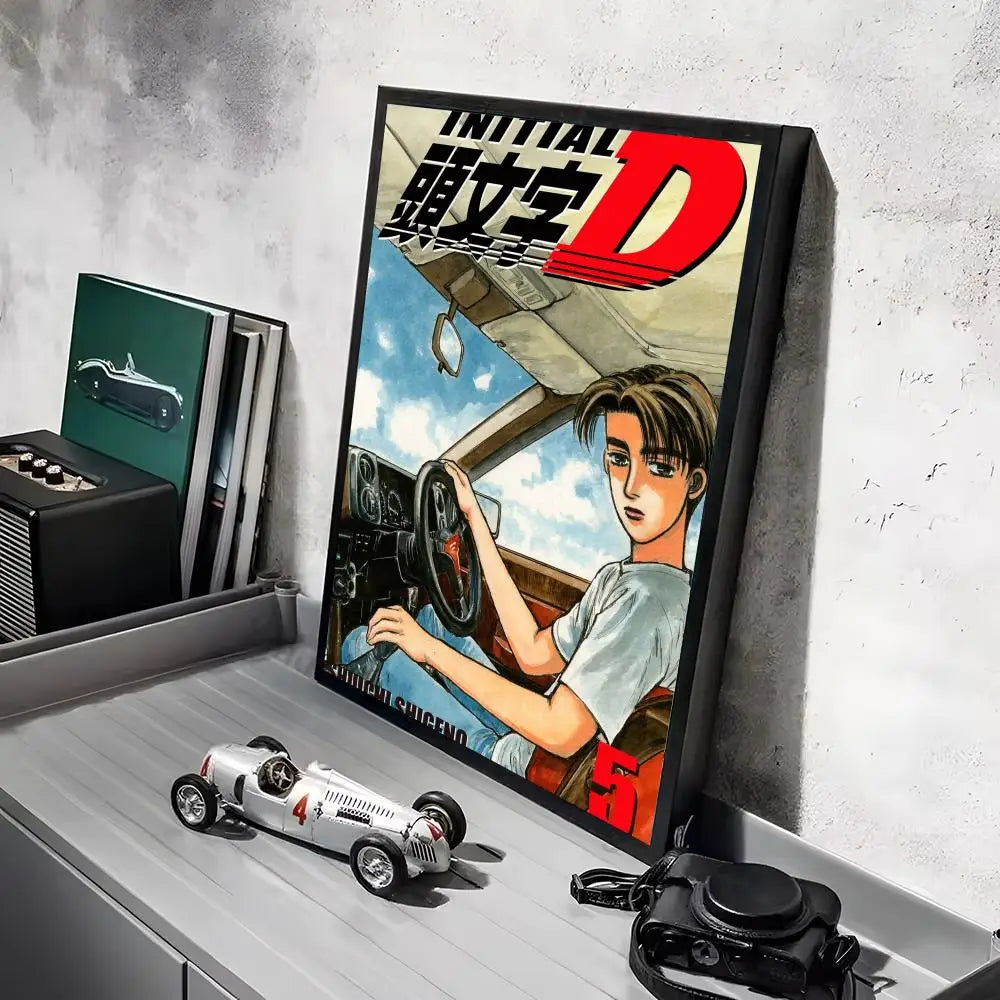Initial D Car Wall Art