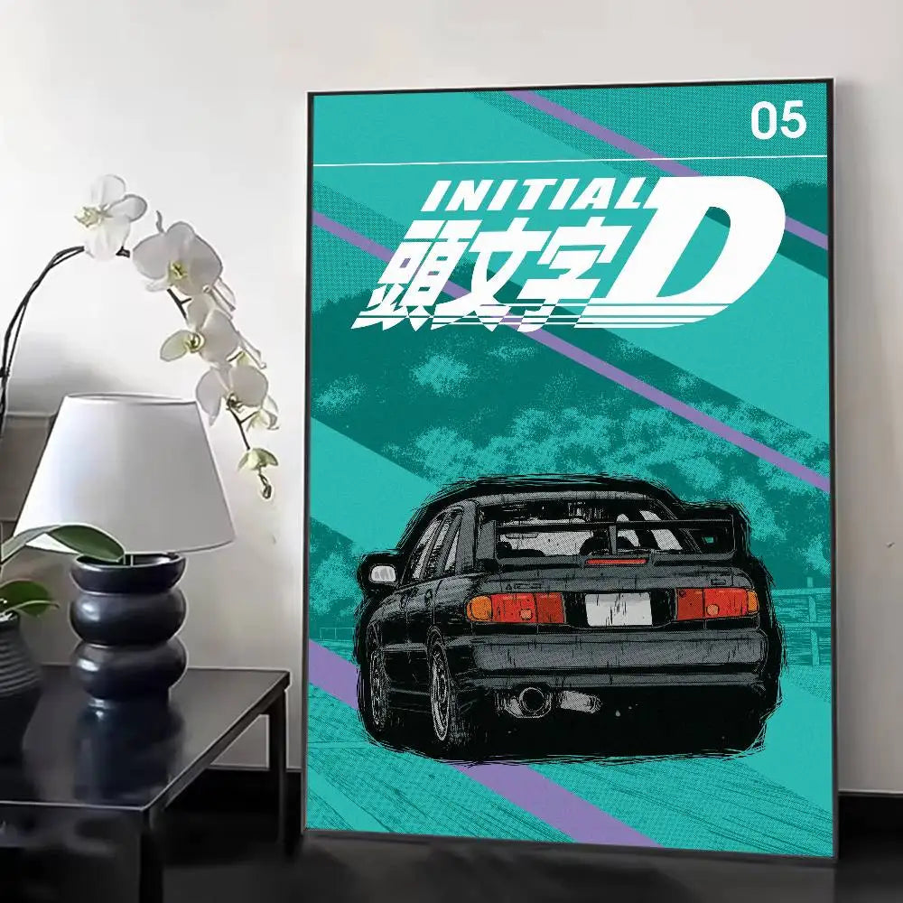 Initial D Poster Sticker