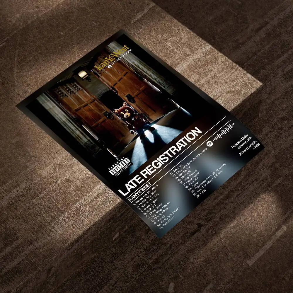 Kanye West Late Registration Poster