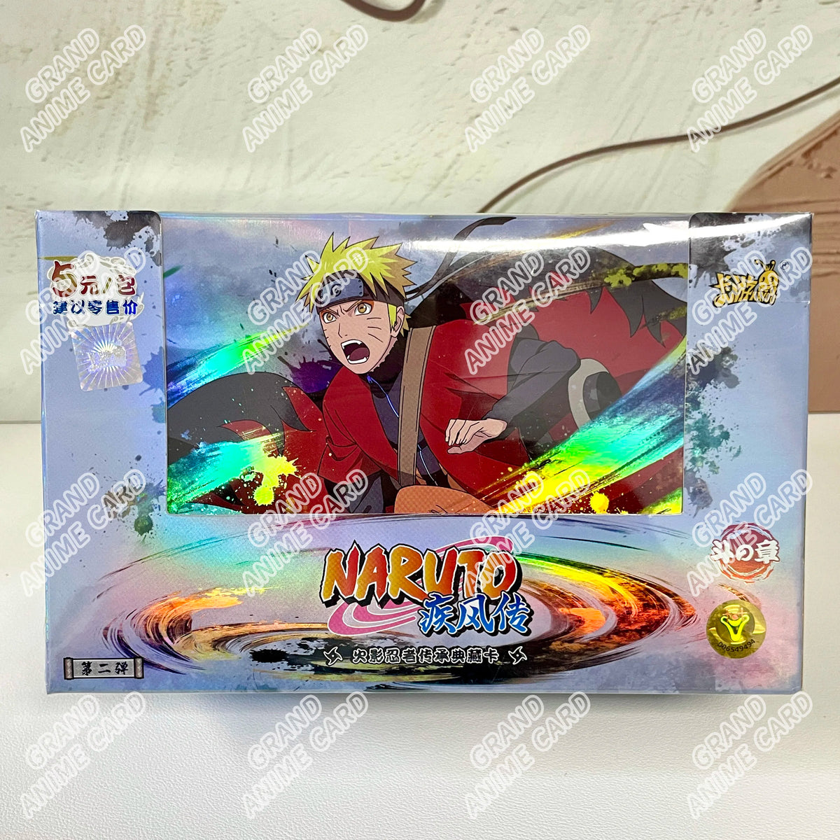 KAYOU Genuine Naruto Cards T2W9 T4W8 Booster Box Anime TCG Rare SE BP CR MR Ninja World Fight Chapter Collection Kids Toy Gift