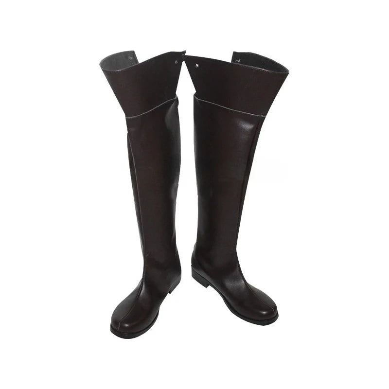 Anime Shoes Attack On Titan Eren Jaeger Custom Cosplay Boots Halloween Costume Accessories Props Made