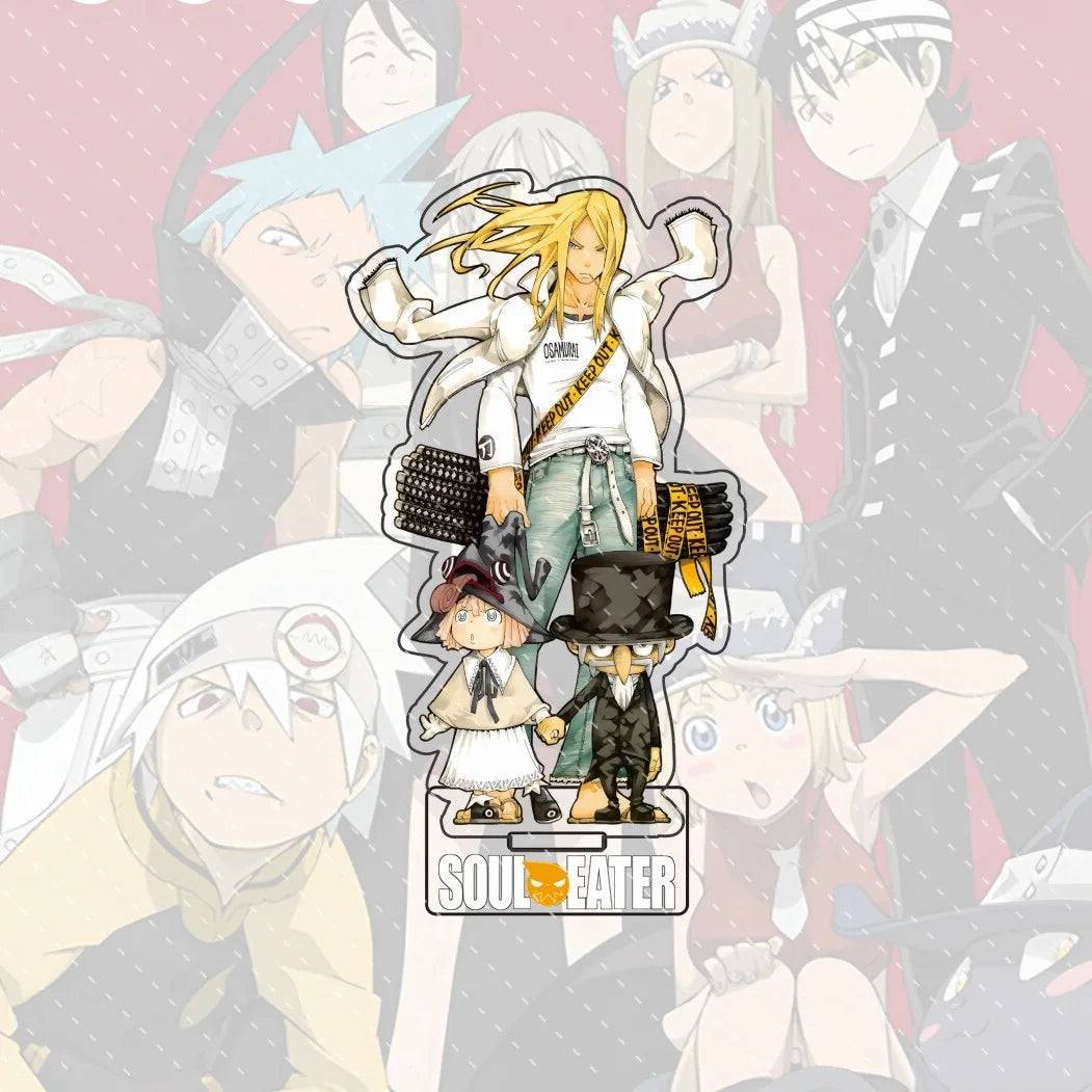 Anime“Soul Eater”Acrylic Character Tsugumi Harudori, Kid Standing Model Stand Exquisite Desktop Decoration Halloween Gift 15CM