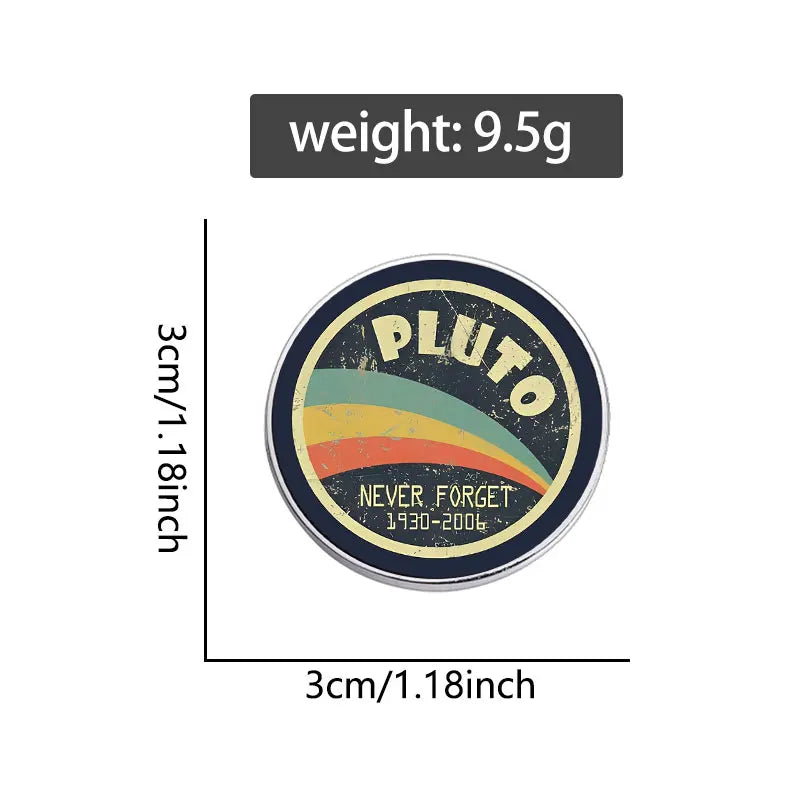 Pluto Planet Lapel Pin