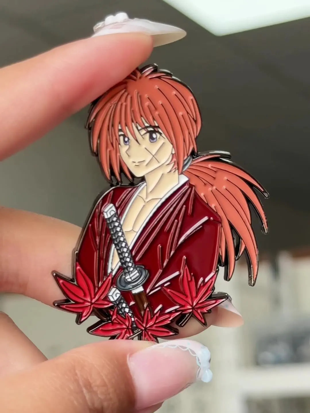 Rurouni Kenshin Himura Kenshin Metal Badge