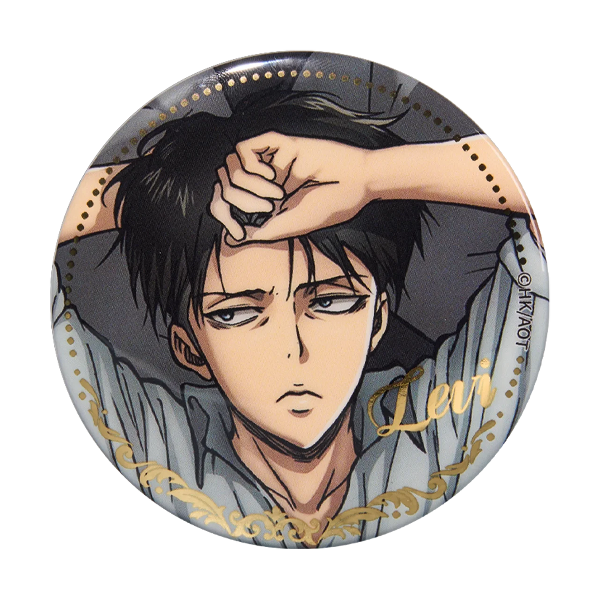 58mm Anime Attack on Titan Eren Jaeger Nanaba Hange Zoe Annie Leonhart Cosplay COSTUME Badge Pin SPTE Tinplate Brooch Xmas Prop