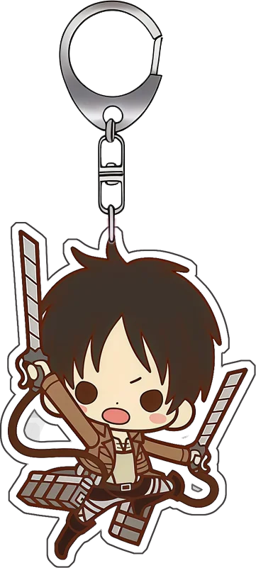 6Cm Acrylic Keychain for Attack on Titan Armin Arlert nime Cartoons Backpack Decoration Pendant Cute Anime Merchandise Fan Gift