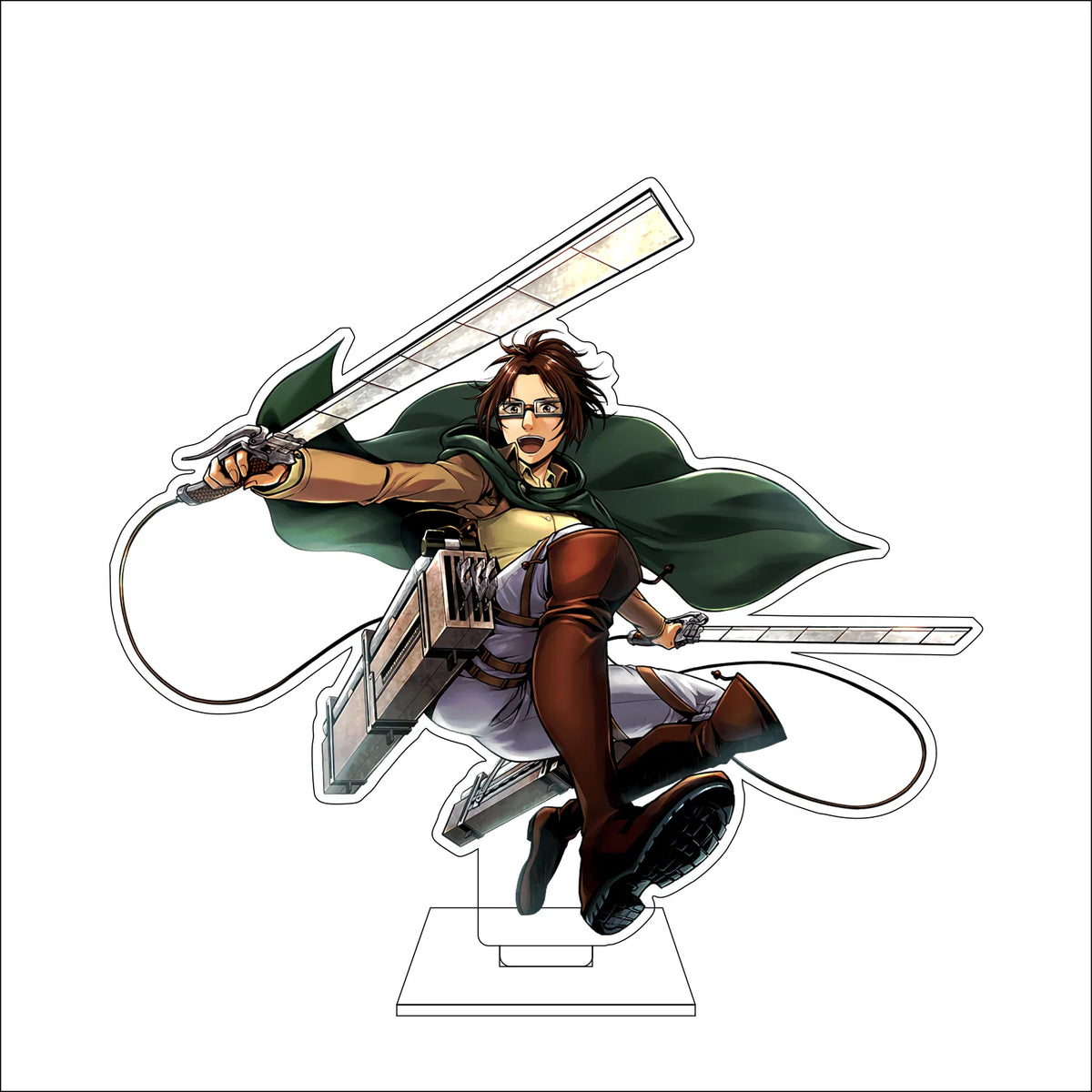 16CM Anime Attack on Titan Cosplay Acrylic Figure Stand Plate Ymir Sasha Braus Conny Springe Ornaments Gifts