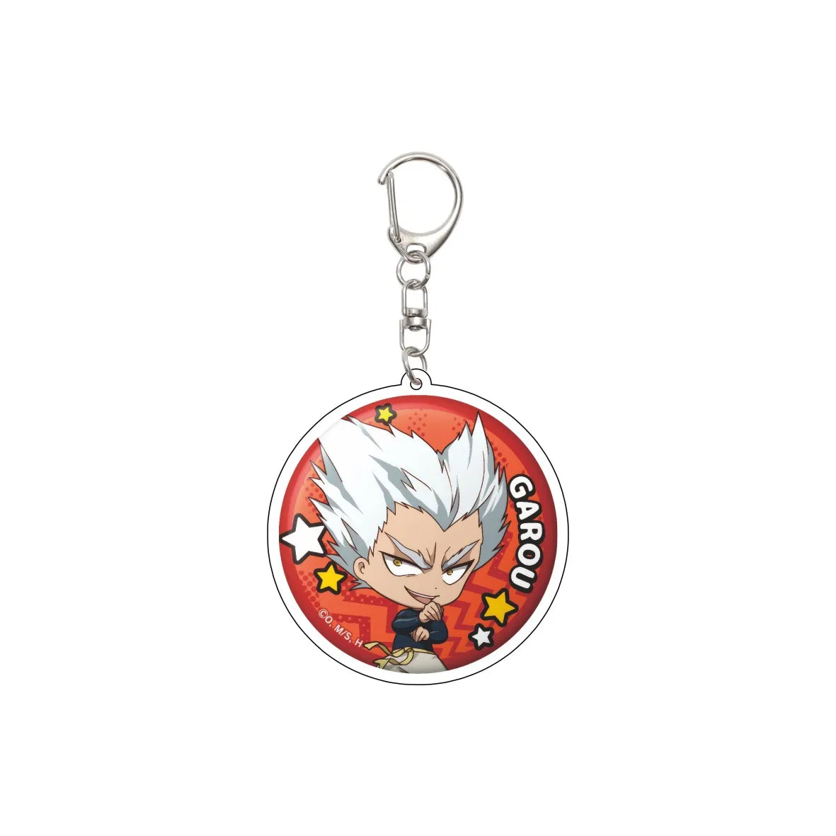 One Punch Man Saitama Keychain
