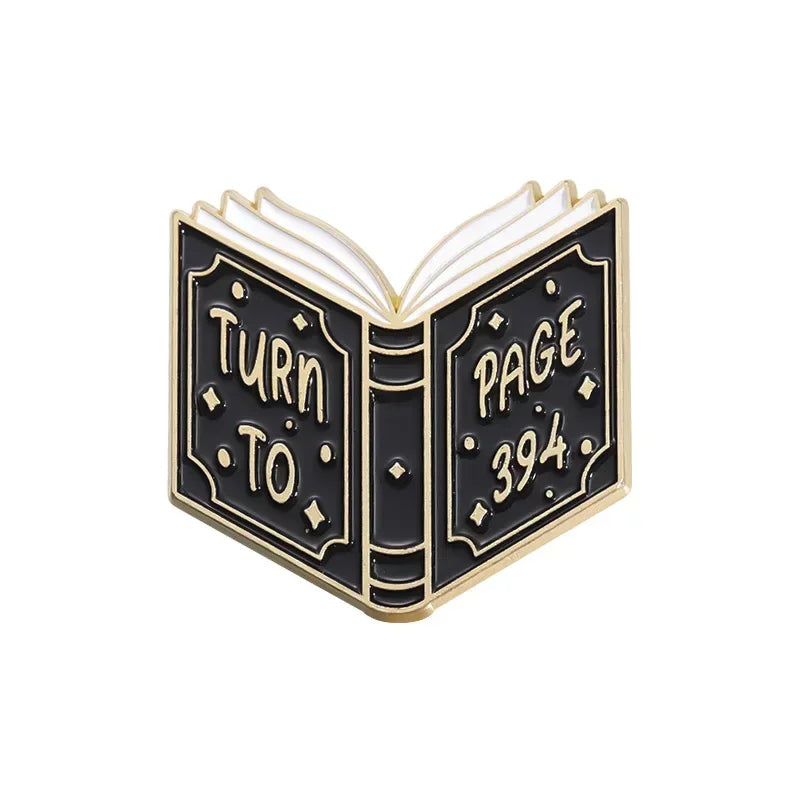 My Broom is in The Shop Brooch Enamel Pins Funny Text Magic Bottle Brooches Lapel Badges Backpack Jewelry Fan Gift Wholesale