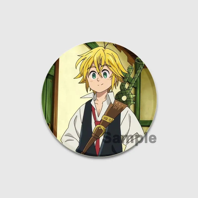 The Seven Deadly Sins Badge Brooch