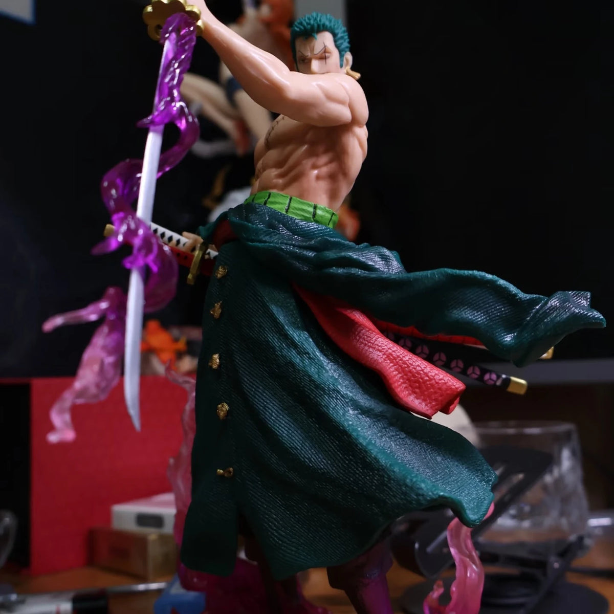 23cm/9in Anime ONE PIECE Figure Roronoa Zoro Action Figures Pvc Collection Model Toys for Gifts