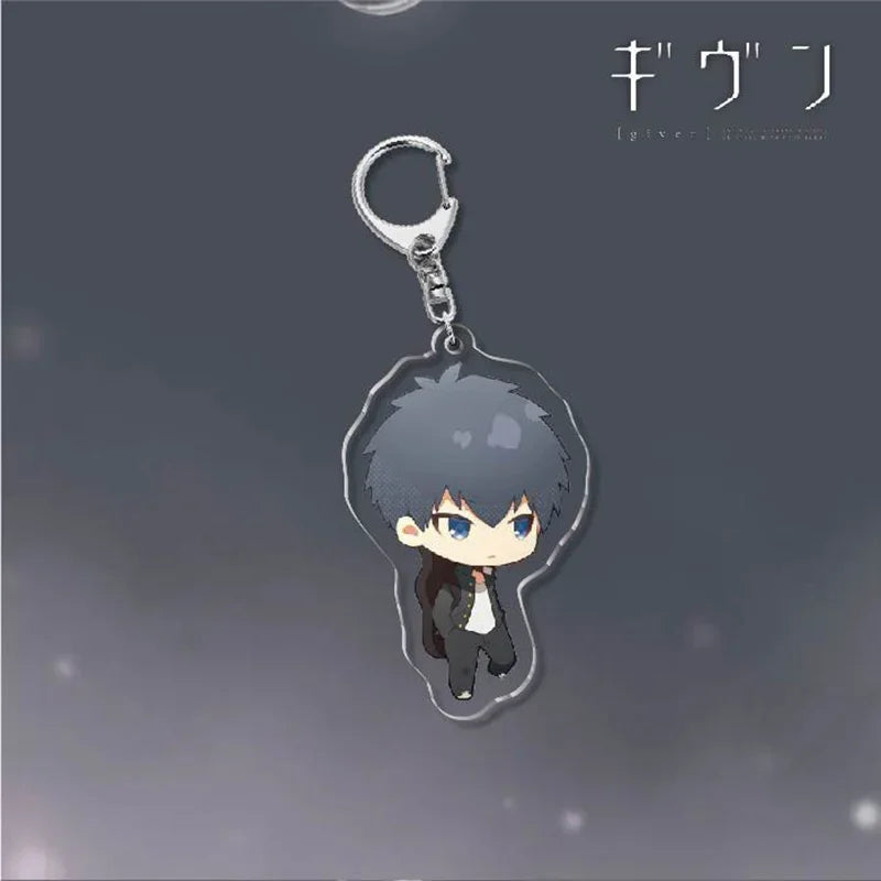Manga Anime Keychain Cartoon Print Yaoi BL Given Acrylic Characters Key Chain Harajuku Keyring Car Pendant Key Ring Gifts 2025