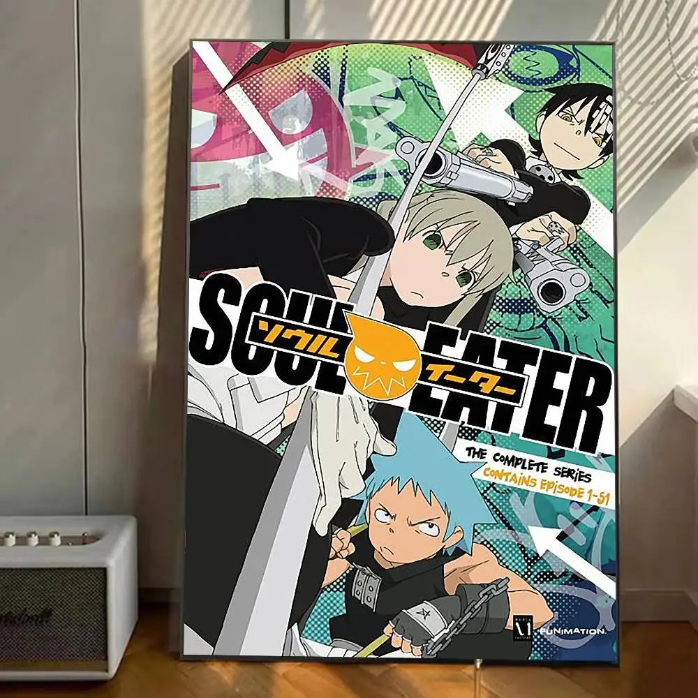 Anime Soul Eater Poster Gallery Prints Self Adhesive Home Decor