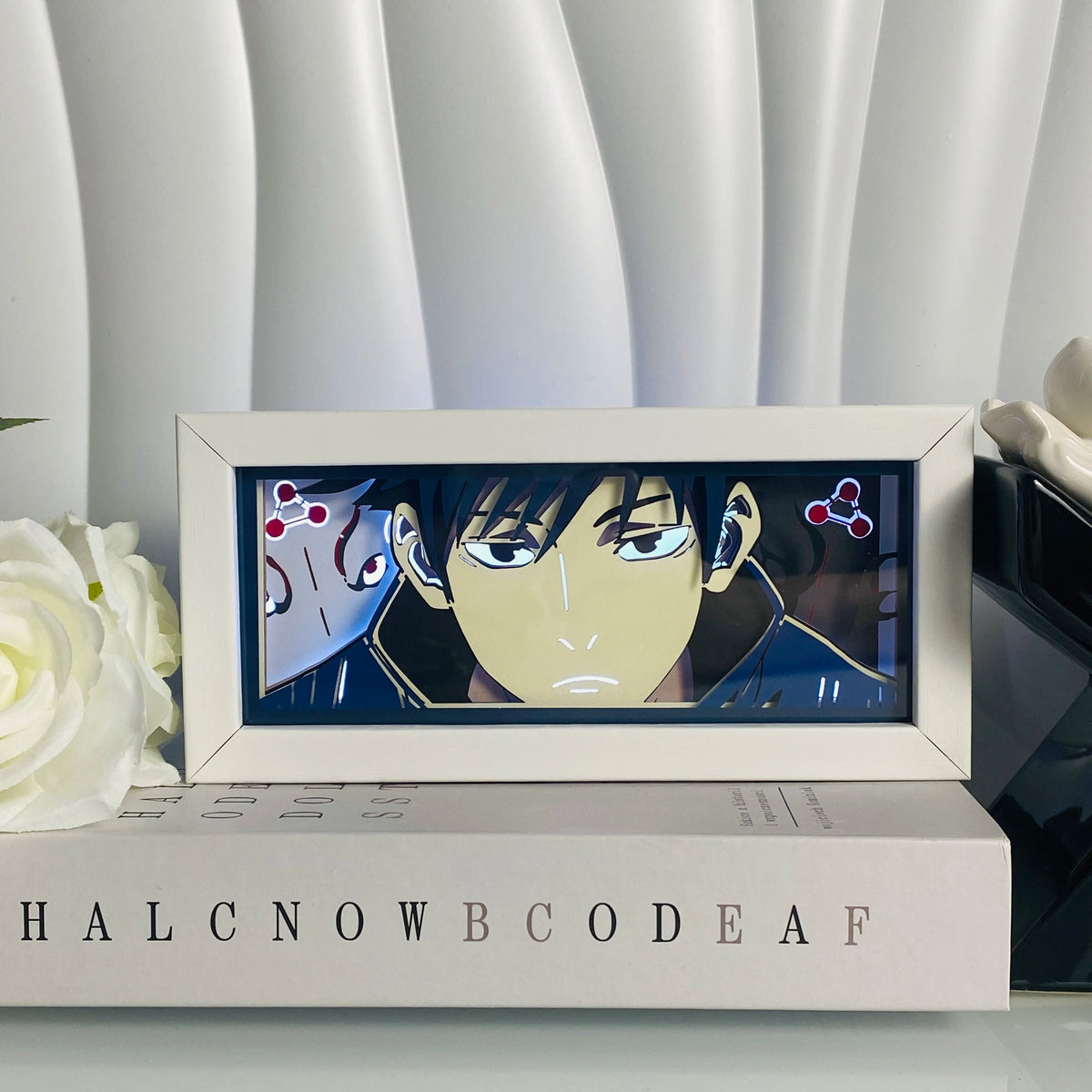 Anime Eyes Shadow Box Lamp