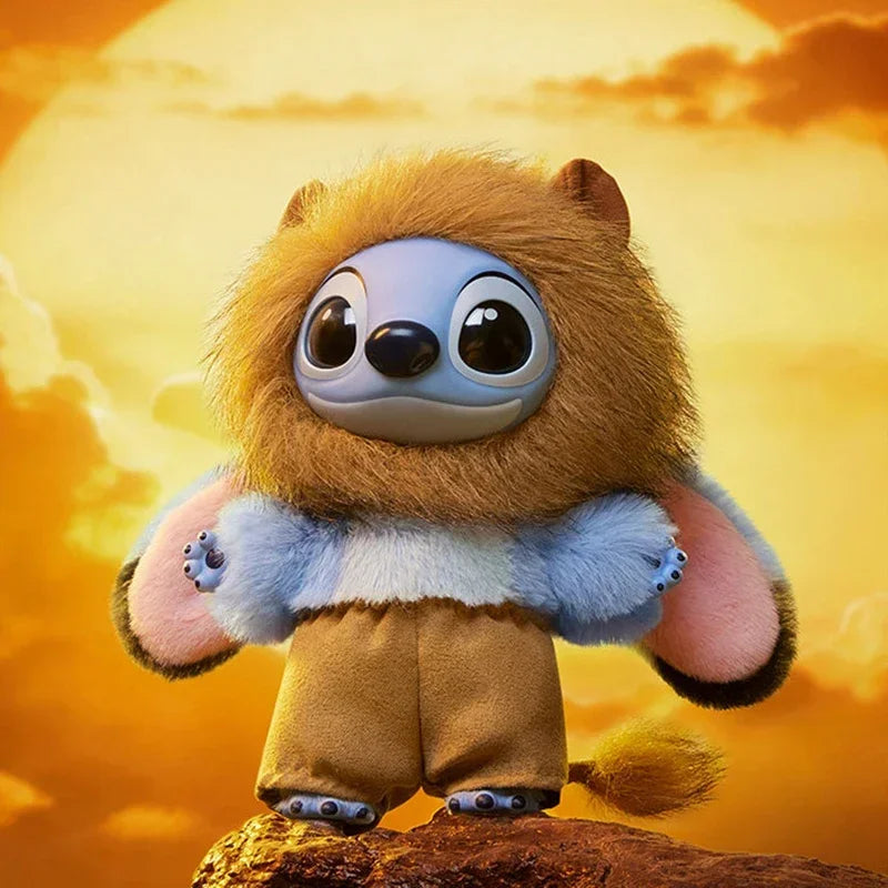 POP MART Disney Stitch Adventure Series Cute Vinyl Plush Blind Box Anime Figure Desktop Decoration Blind Bag Toy