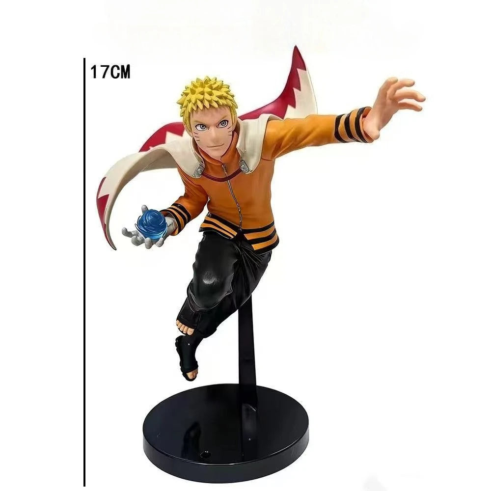 18cm Naruto Anime Figure Uzumaki Naruto Hatake Kakashi Gaara Combat Version Action Figure Collection Model Ornaments Toys Gifts