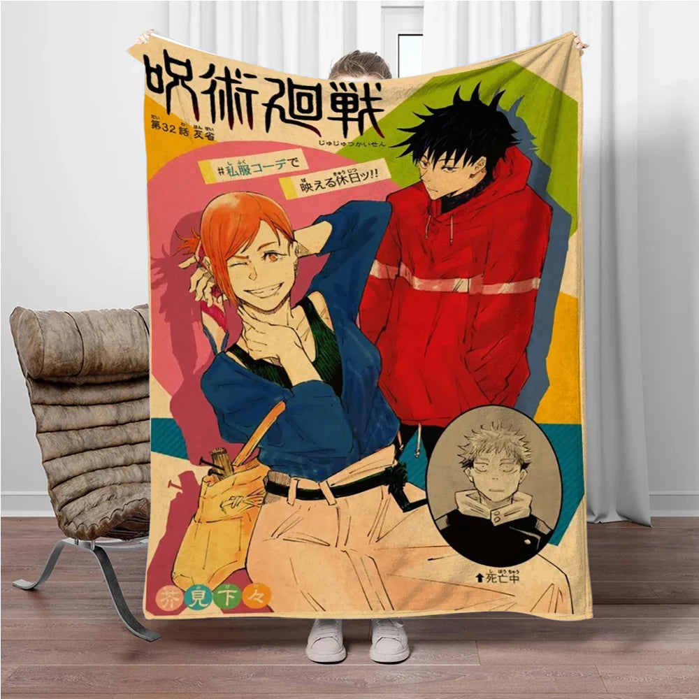 Jujutsu Kaisen Flannel Blanket