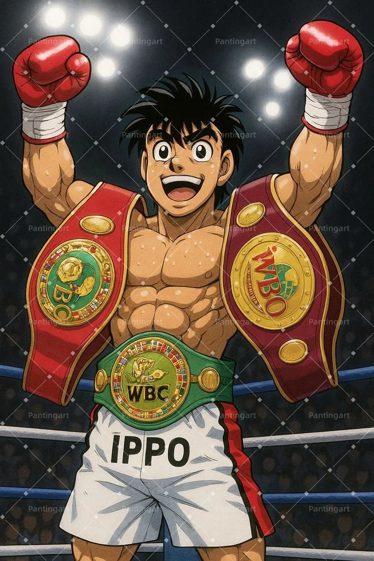Hajime No Ippo Boxing Canvas