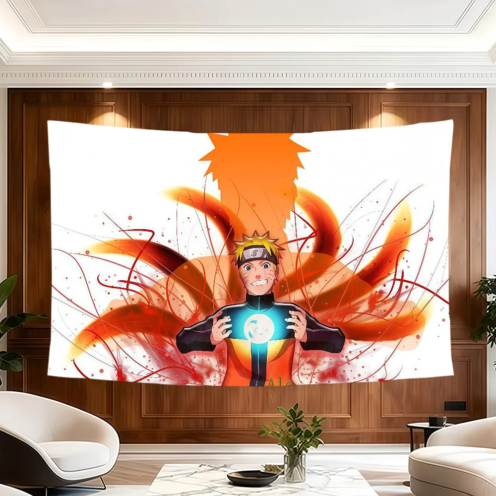 N-NARUTO Naruto Uzumaki-N flag Decorative Banners Suitable For Outdoor Camping Family Parties And Garden Walls Gift