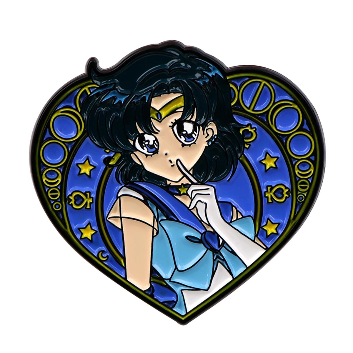 Manga Anime Character Enamel Pin