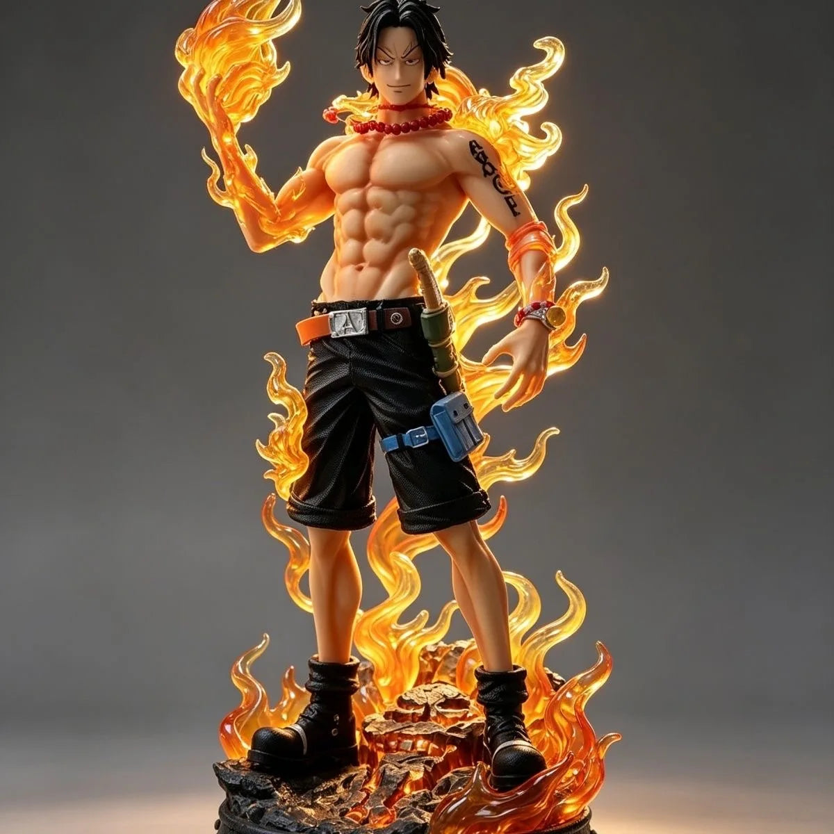 36cm/14.17in Anime ONE PIECE Figure ACE Action Figures Pvc Collection Model Toys for Gifts