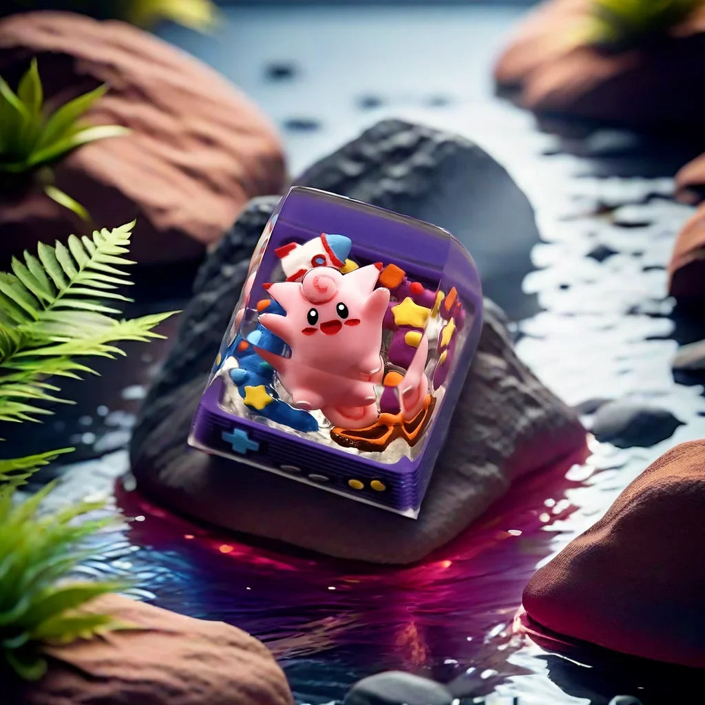 Pokemon Gengar Resin Keycaps