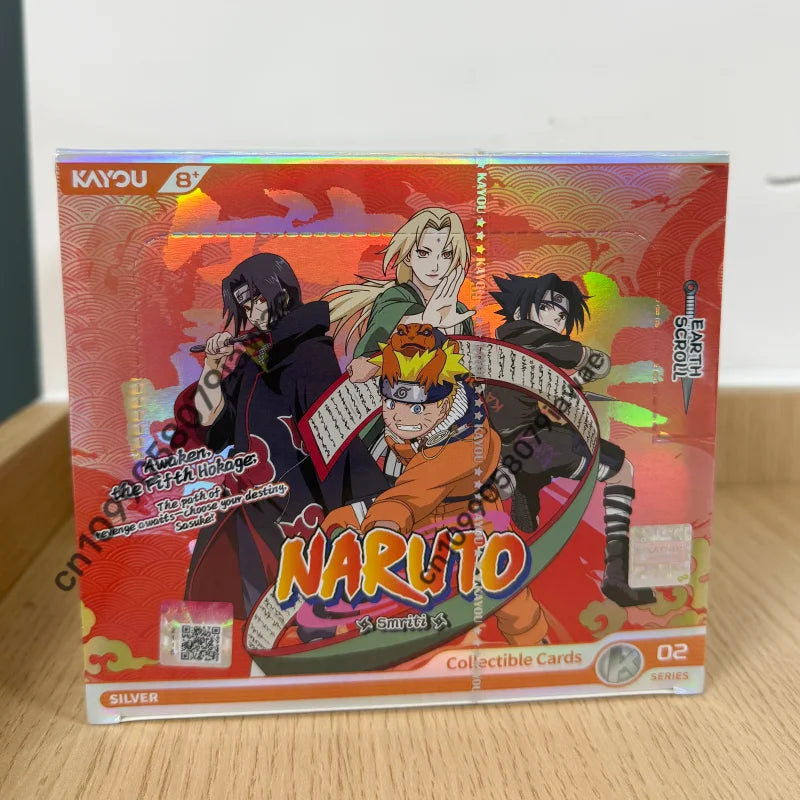 KAYOU Official Naruto English Edition Card Soldier Chapter 9 Uchiha Sasuke Uchiha Itachi Anime Cartoon Game Collectibles Gifts