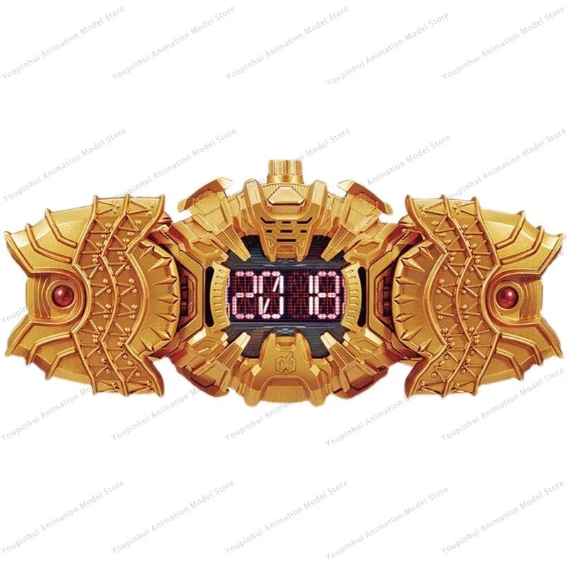 Bandai Genuine DX Kamen Rider Zi-O Anime Figure Ohma Zi-ODriver Toys Boys Girls Kids Christmas Gift Collectible Model Ornaments