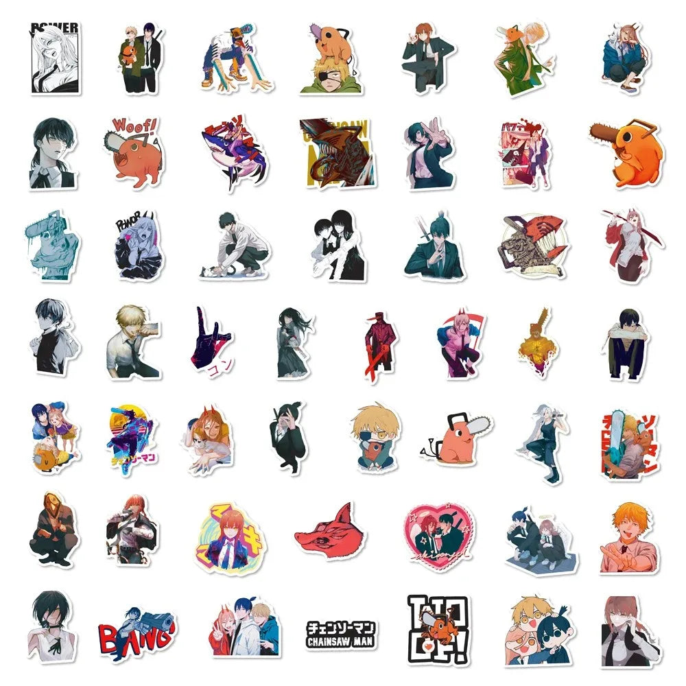 Chainsaw Man Pochita Stickers