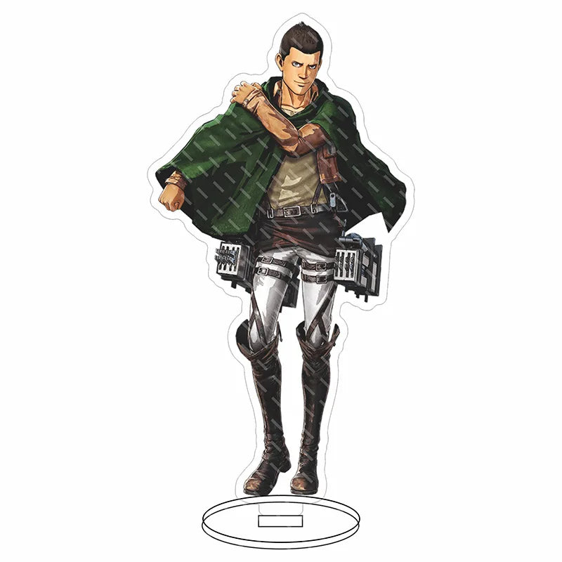 16CM Anime Acrylic Stand Attack on Titan Connie Springer Mikasa Ackerman Eren Jaeger Armin Arlert Cos Figure Ornaments Gifts