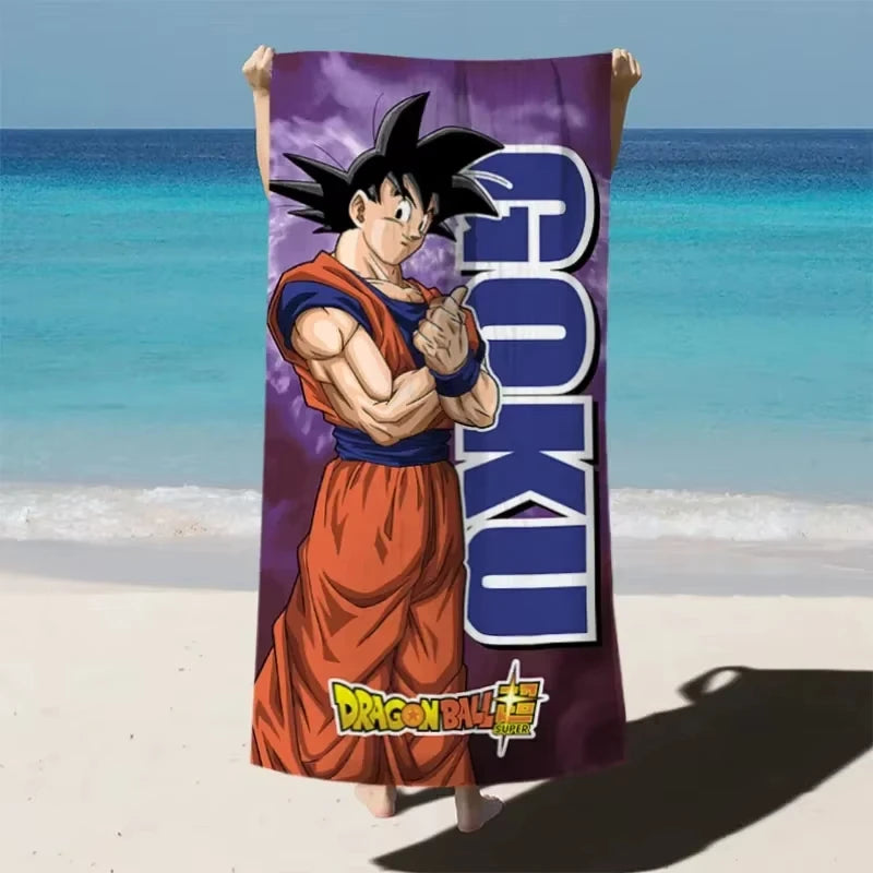 Dragon Ball Goku Beach Towel