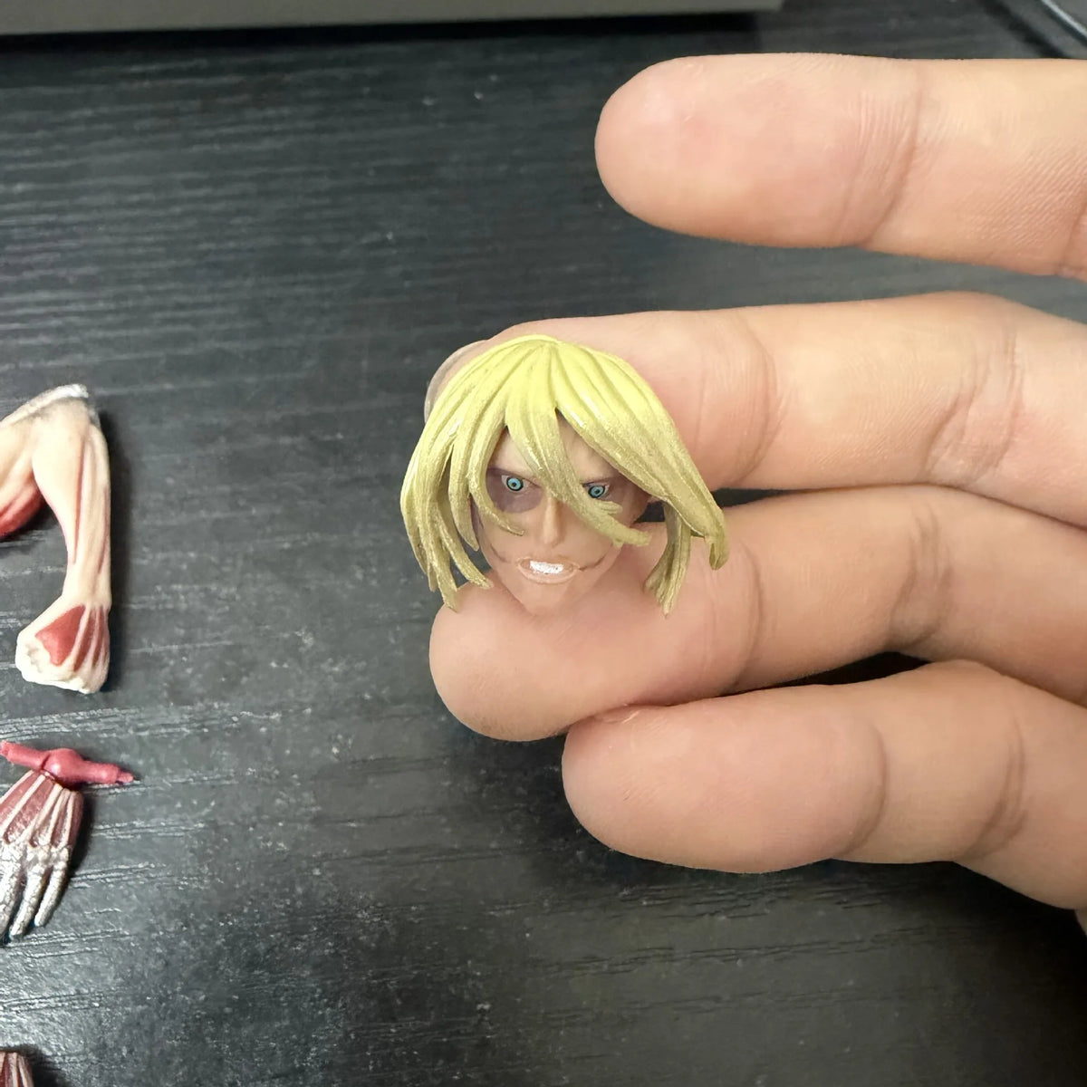 In Stock Kaiyodo Attack On Titan The Female Titan Amazing Yamaguchi Revoltech Action Figures Toy Figurine Ko Model Doll Gift