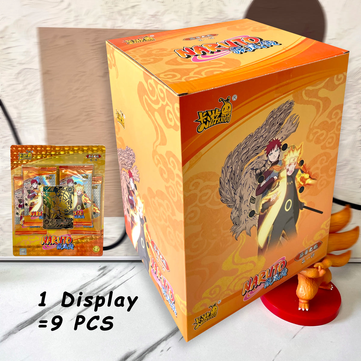 KAYOU Anime Original Naruto Card The Last Gift Box Heaven Earth Rare Sasuke Gaara SE BP SP Collection Cards Children Toy Gifts