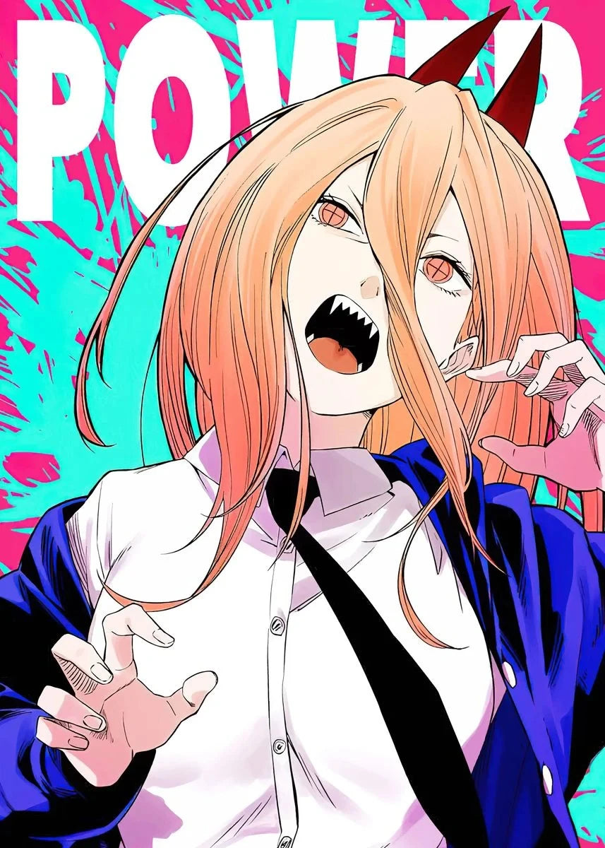 Chainsaw Man Denji Canvas Poster