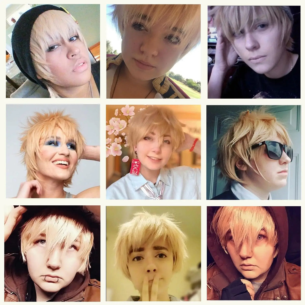 Anime Generic Short Wig
