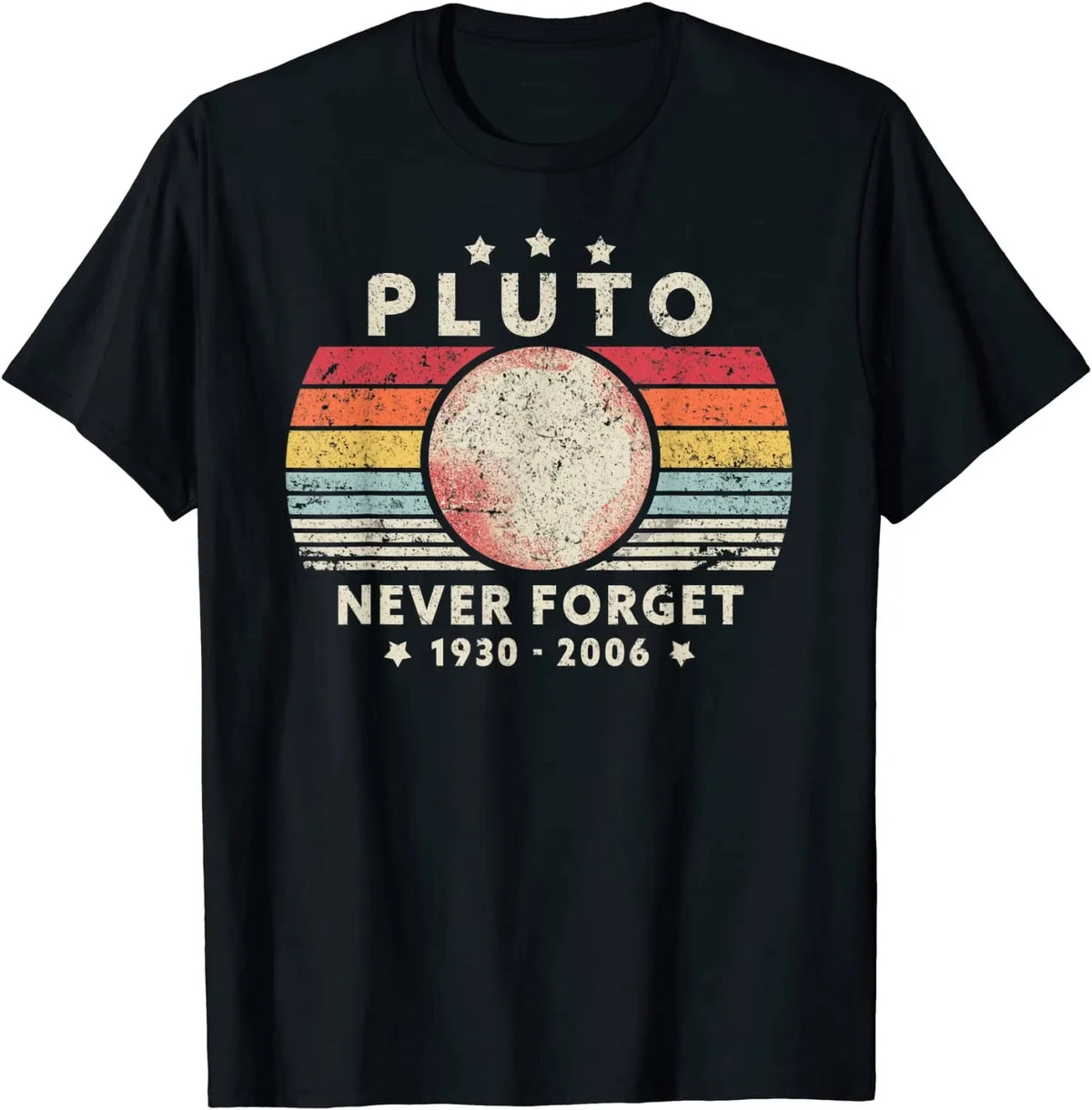 Pluto Retro Style T-Shirt