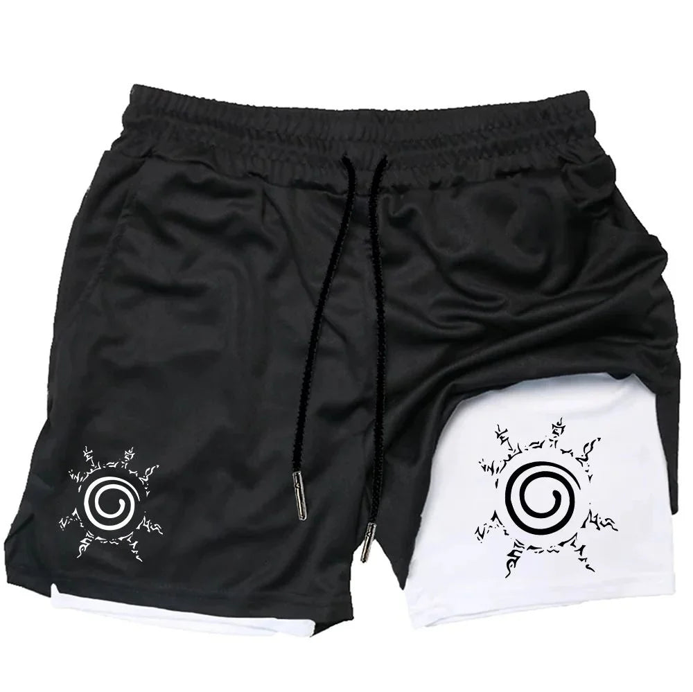 Naruto Uzumaki Running Shorts