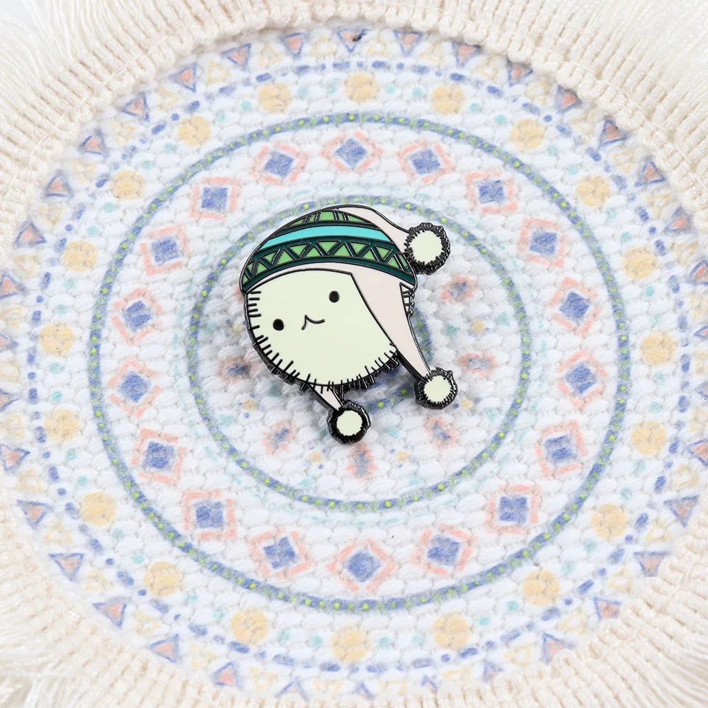 Spirit Yukine With Hat Green Badge Noragami Enamel Pin